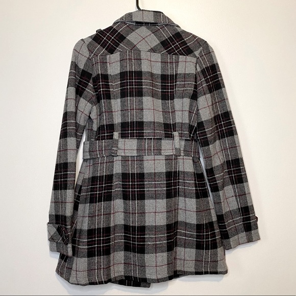 Coffee Shop | Pea Coat | S | Gray & Black - Picture 2 of 8